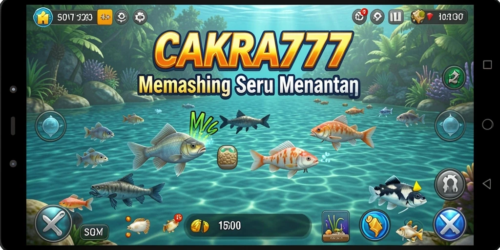 Tangkapan ikan dalam CAKRA777: pengalaman memancing yang nyata dan seru.