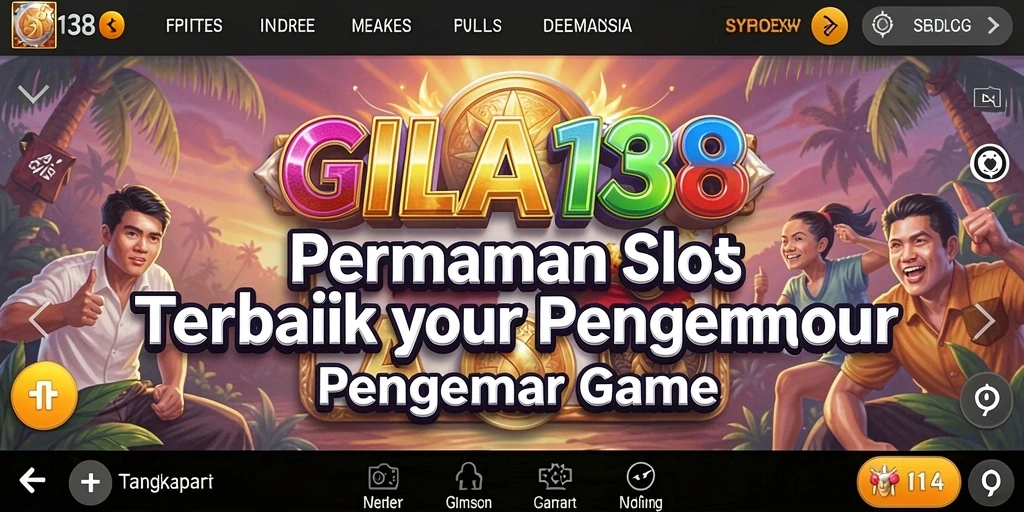 Screenshot gameplay GILA138 menampilkan suasana seru permainan Slot.