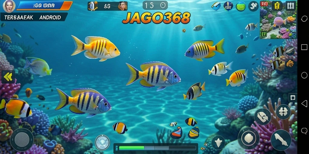 Screenshot gameplay Tembak Ikan yang mendebarkan di JAGO368.