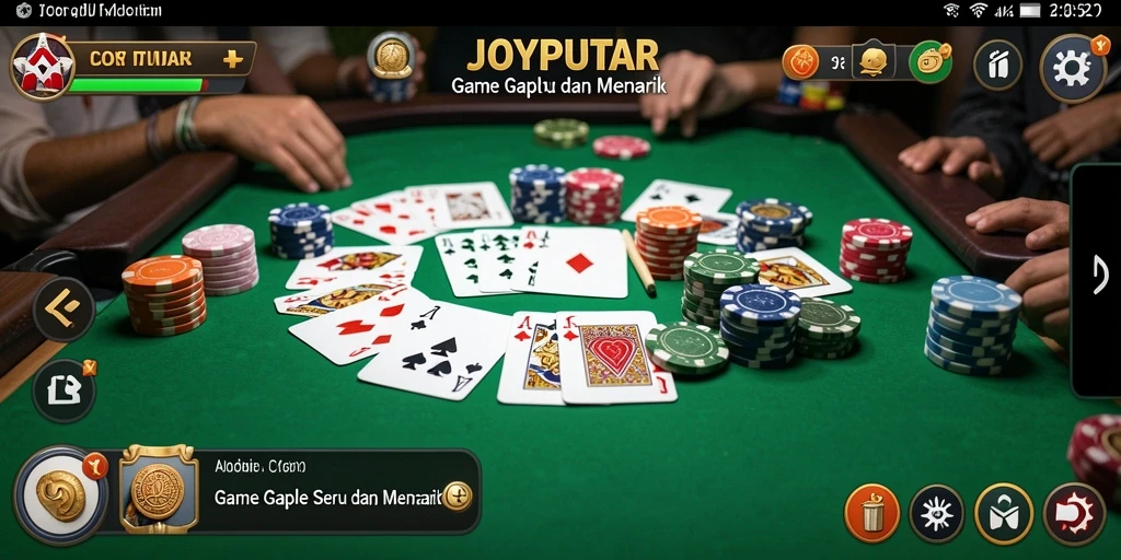 Tampilan gameplay seru dan interaktif dari JOYPUTAR.