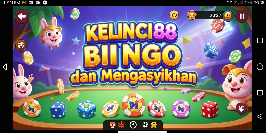 Tampilan gameplay Bingo yang seru dan interaktif.