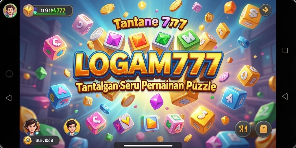 Tampilan menawan dari gameplay LOGAM777 dalam permainan puzzle.