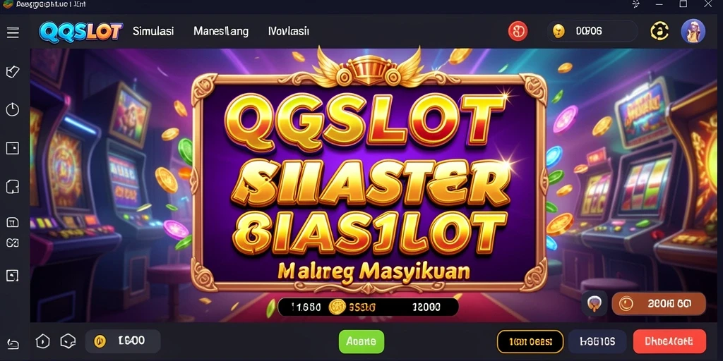 Tampilan aksi seru dalam gameplay QQSLOT dengan fitur menarik.