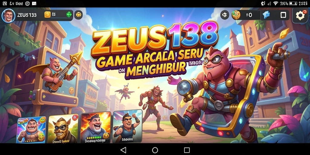 Screenshot permainan ZEUS138 yang menunjukkan aksi Arcade seru.